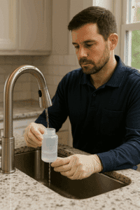 Certified water testing in Sevierville TN home