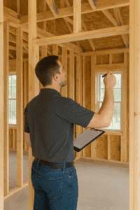 New construction framing inspection Pigeon Forge TN