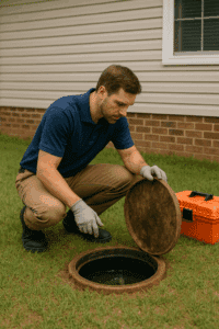 Septic testing in Gatlinburg TN home inspection